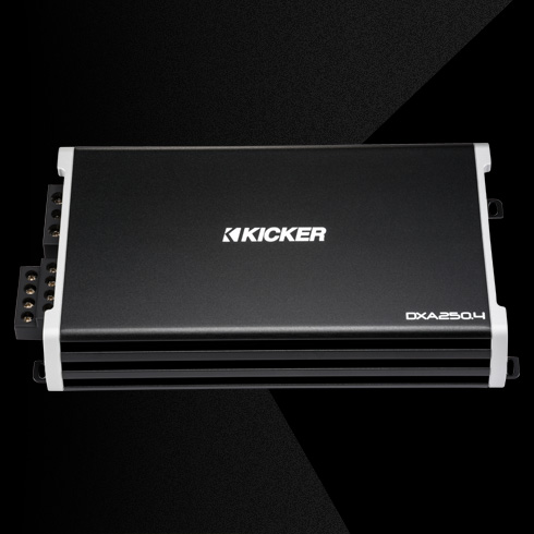 KICKER | 43DX250.4 Amplifier wiring car audio fail 