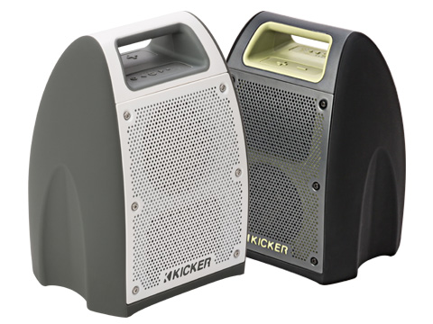 kicker waterproof bluetooth speaker