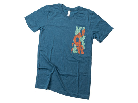 Short sleeve stacked tee