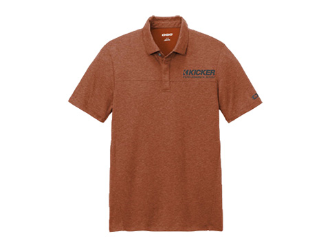 gold KICKER polo