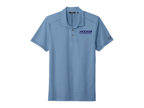 blaue KICKER polo