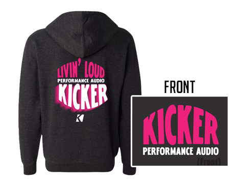 kicker zip hoodie