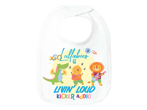 Kicker Baby Bib