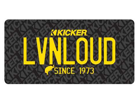 Kicker car tag