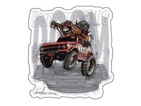 Kicker Decal