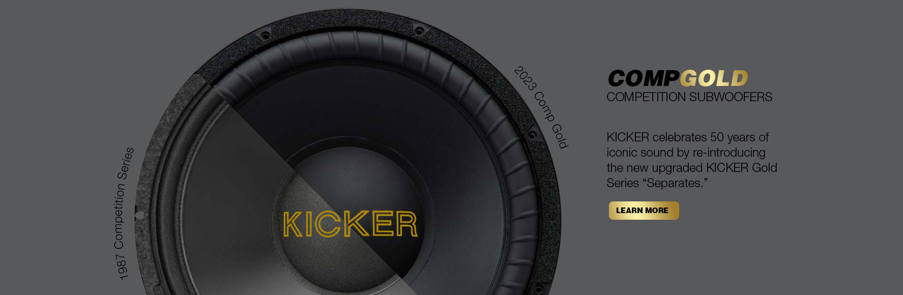 Competition Gold Subwoofers