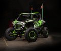 Kawasaki UTV front three-quarter view