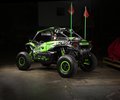 Kawasaki UTV rear three-quarter view