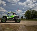 Kawasaki UTV side profile outdoors