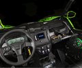 Kawasaki UTV cockpit and dashboard