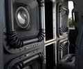 SoloX speakers in the Sierra truck-bed audio system