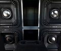 Four SoloX speakers installed in the Sierra