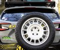 Subaru CrossTrek rear spare wheel