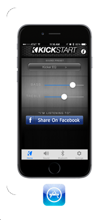 Kickstart Speaker App | KICKER®