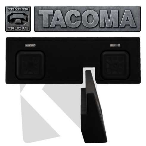 L7T Dual Subwoofer System for Tacoma® Trucks