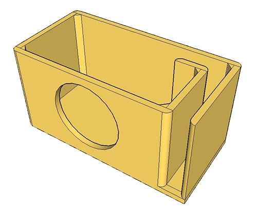 100 Litre Curve Box