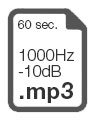 60 sec. 100Hz -10dB MP3