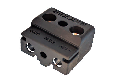 49PTRTP Power Connector rear three-quarter