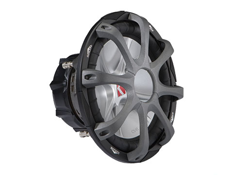 Round Grille on subwoofer