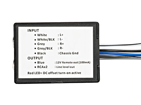 Stereo Line Out Converter - KISLOC2 | KICKER® Aiphone Intercom Wiring-Diagram KICKER