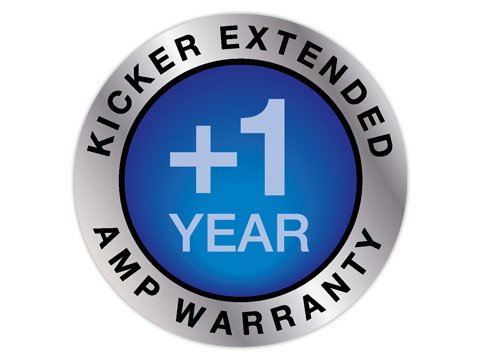 KICKER Extended Amp Warranty