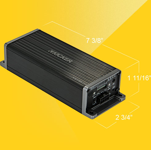 Kicker Key Series 4 Channel Amplifier