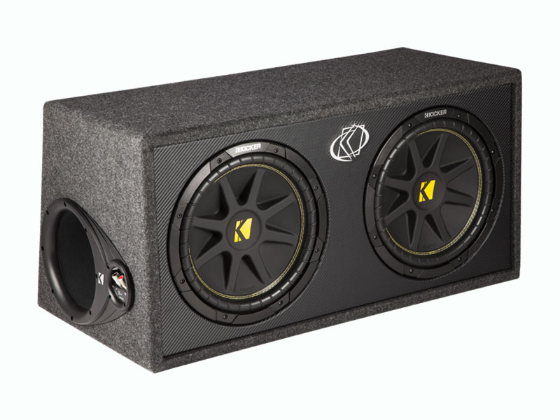 12 inch subs with box and amp