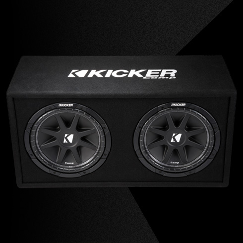 12 inch subs with box and amp