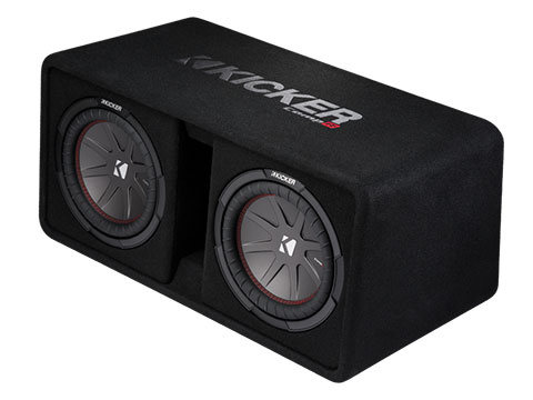 2 10 inch kicker sub box