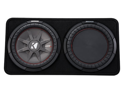 kicker comprt 12 loaded enclosure
