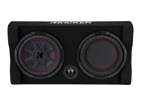 Down firing subwoofer box top