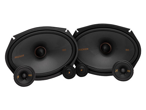 KS speakers with crossovers and tweeters