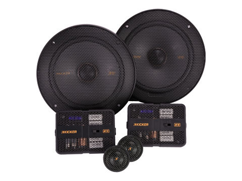 KS speakers with crossovers and tweeters