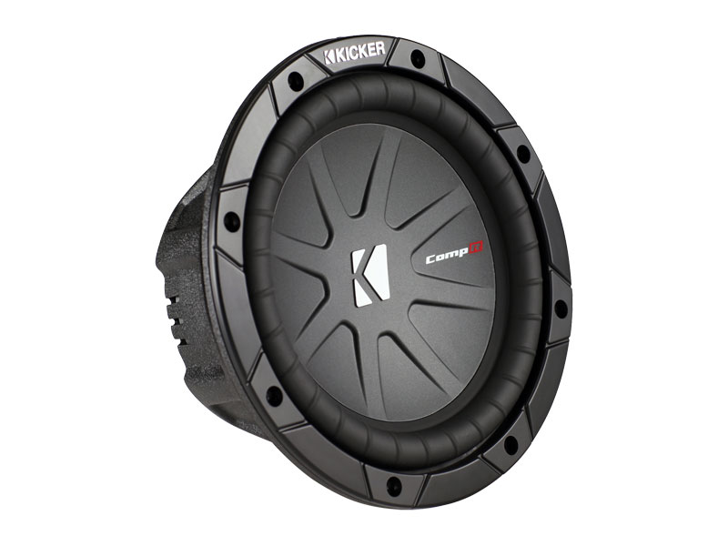 KICKER 48CWR124 CompR 12" Subwoofer - 1000 Watt Peak, Dual 4-ohm Voice Coil