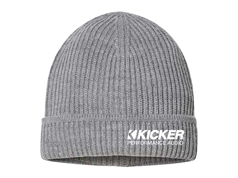 gray Kicker Performance Audio beanie