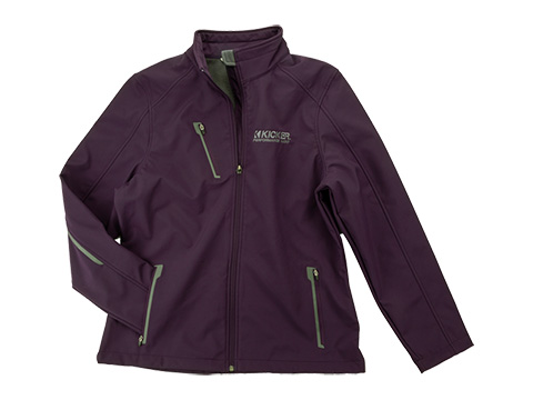 women's logo jacket front