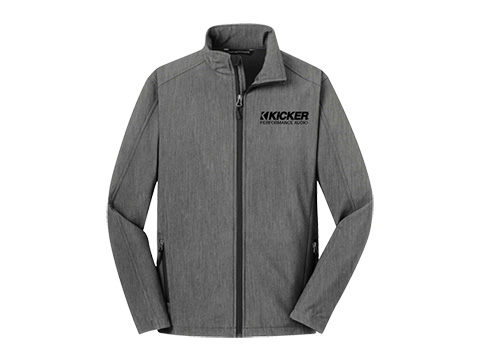 men's logo jacket front