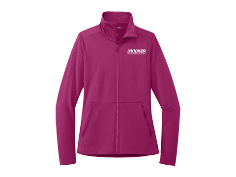 women's logo jacket front