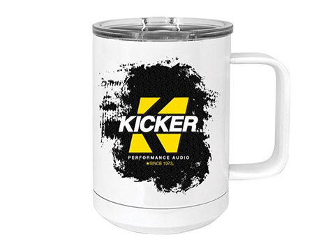 kicker coffee mug front