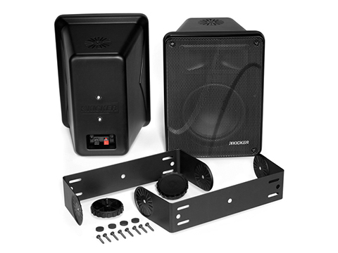 Kicker KB6000 Black Full Range indoor/outdoor Speakers