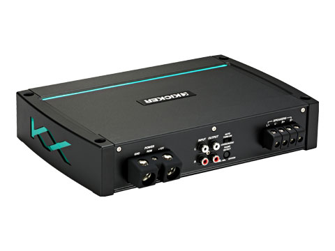 thumbnail image 2 of Kicker 44KXMA12002 Marine Audio 2-Channel Amplifier - 2400W Max, 600W RMS, LED 2 of 3