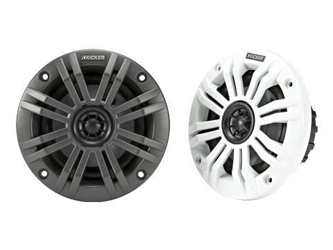 KM Coaxial Charcoal and White