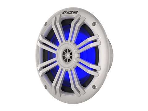 KM Blue LED Coaxial three-quarter