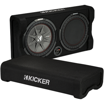 kicker flat subwoofer