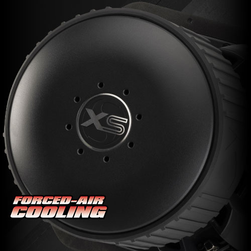 Optimized Forced-Air Cooling thermal management for the SoloXS L7XS Subwoofer